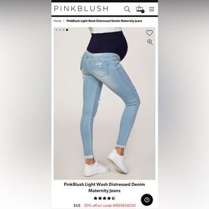 Pinkblush Maternity Jeans